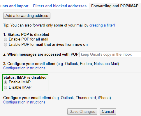 smtp gmail mac mail settings